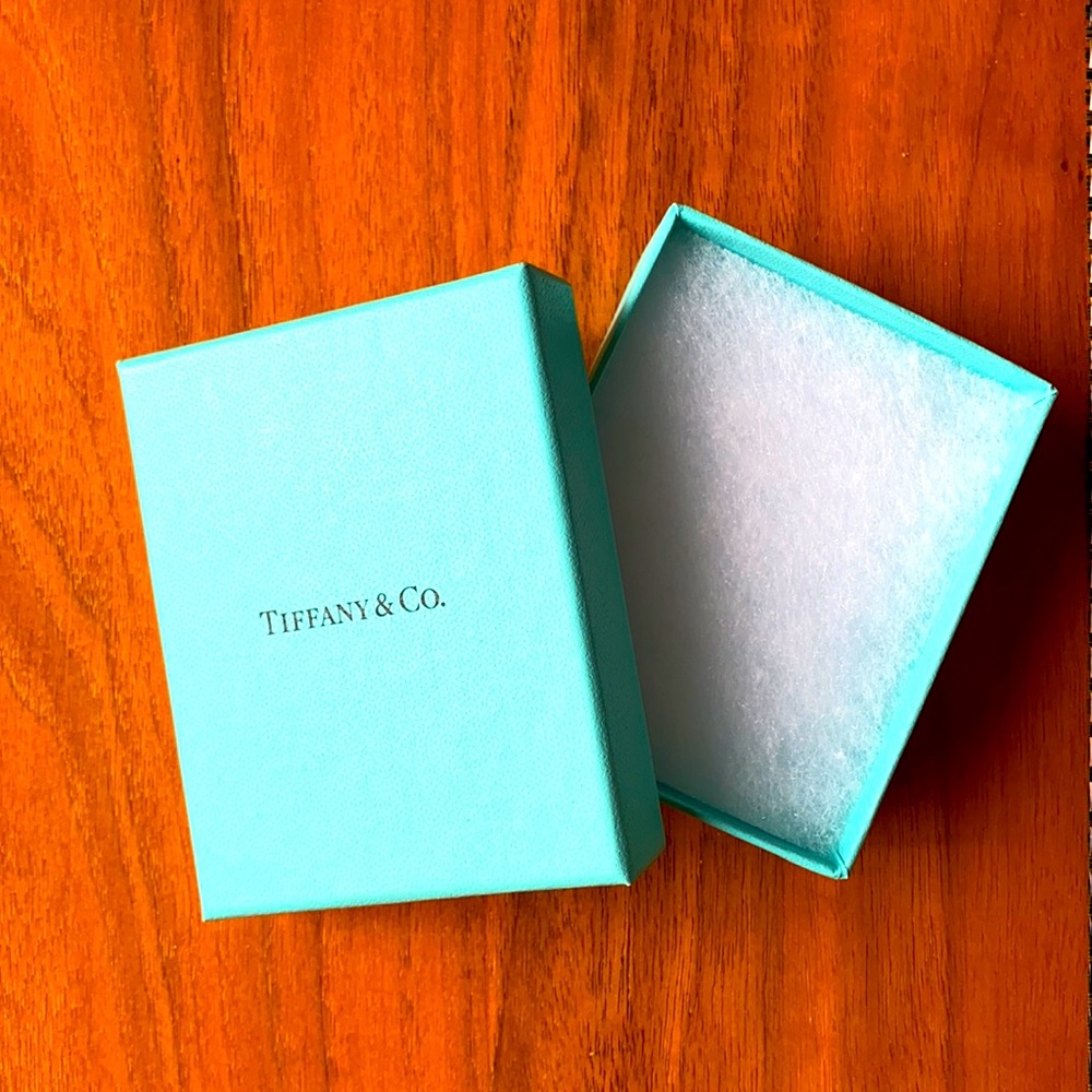 Tiffany and Co gift box for necklace bracelet ring